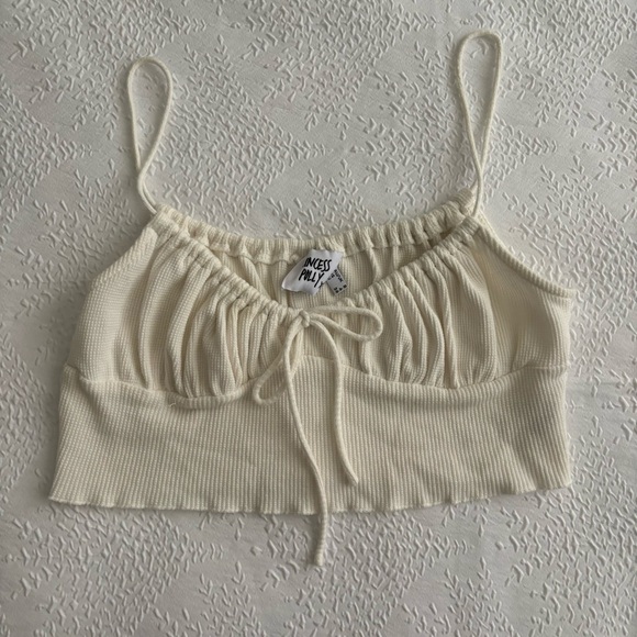 princess polly white pamelia top - Picture 2 of 3